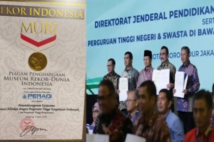 Kolaborasi bersama Kementerian Agama dan Universitas Indonesia menghasilkan rekor nasional sekaligus memperkuat ekosistem pendidikan profesi advokat berbasis integritas.