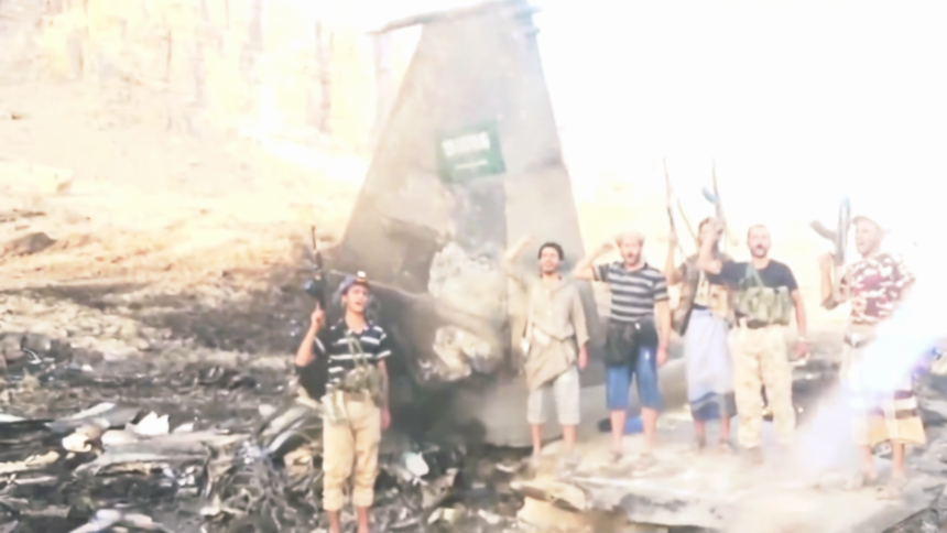 Houthi mengklaim telah menembak jatuh F-15 Arab Saudi. (ss/@MyLordBebo/ho)