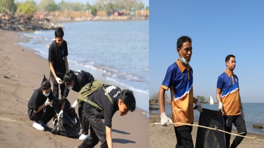 Poltekpar Makassar menggelar gerakan bersih di empat pantai, (14/9/2026).