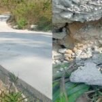 Proyek jalan beton Malua-Kolai Kabupaten Enrekang, Sulawesi Selatan disorot, 28 September 2026. (ft/rl-ijy/ho)