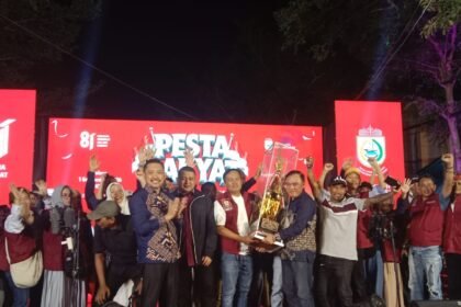 Pesta rakyat Kecamatan Mamajang Kota Makassar, Selasa (1/9/2026).