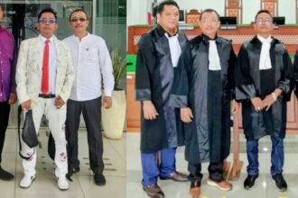 Sejumlah advokat Jakarta dan akademisi Fakultas Hukum Universitas Kristen Indonesia (FH UKI) dalam penanganan perkara pidana.