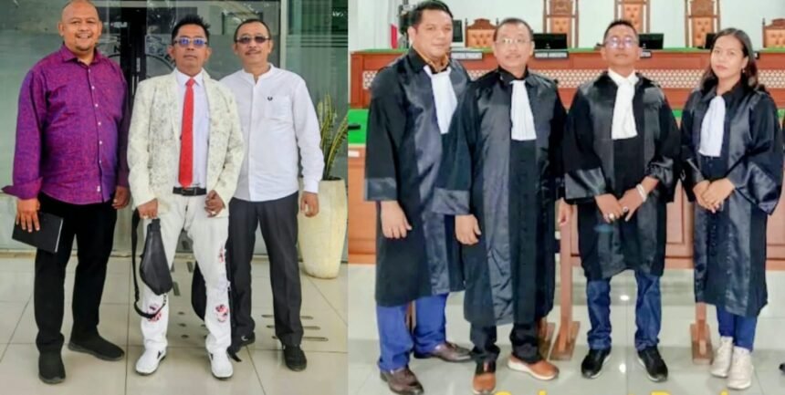 Sejumlah advokat Jakarta dan akademisi Fakultas Hukum Universitas Kristen Indonesia (FH UKI) dalam penanganan perkara pidana.