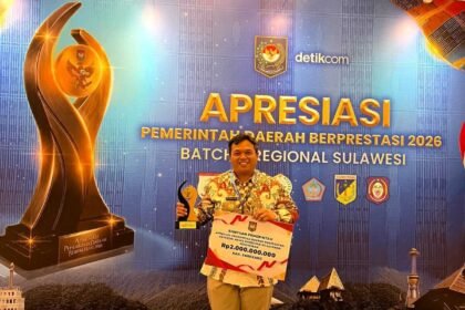 Apresiasi Pemerintah Daerah Berprestasi 2026 Batch II Regional Sulawesi yang digelar Kementerian Dalam Negeri pada Jumat (18/9/2026).