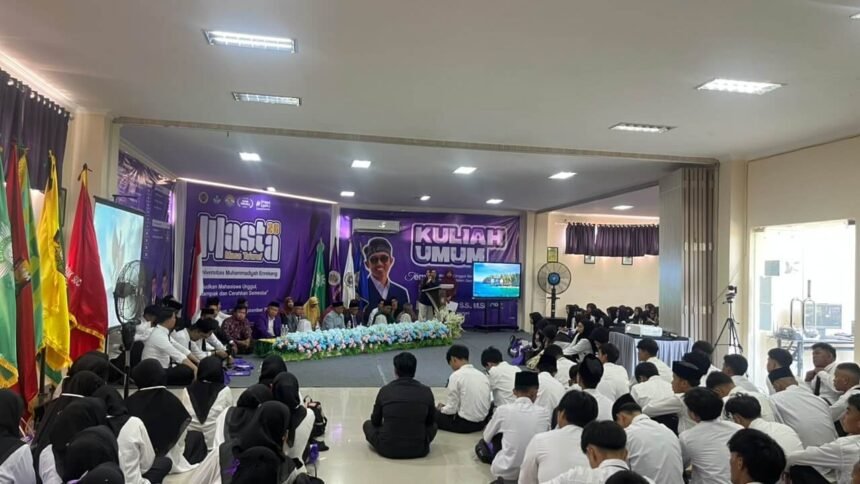 Universitas Muhammadiyah Enrekang (UNIMEN) menyambut mahasiswa baru Tahun Akademik 2026/2027.