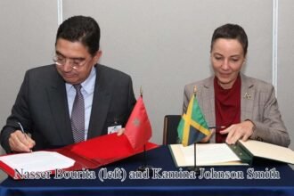 Pertemuan kedua menteri di sela-sela Sidang ke-81 Majelis Umum PBB di New York pada Rabu, 23 September 2026. (ft/ppwi/ho)