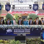 Politeknik Pariwisata (Poltekpar) Makassar merayakan Dies Natalis ke-35 di Lapangan Rektorat Poltekpar Makassar, Sabtu (19/9/2026). (ft/ho)