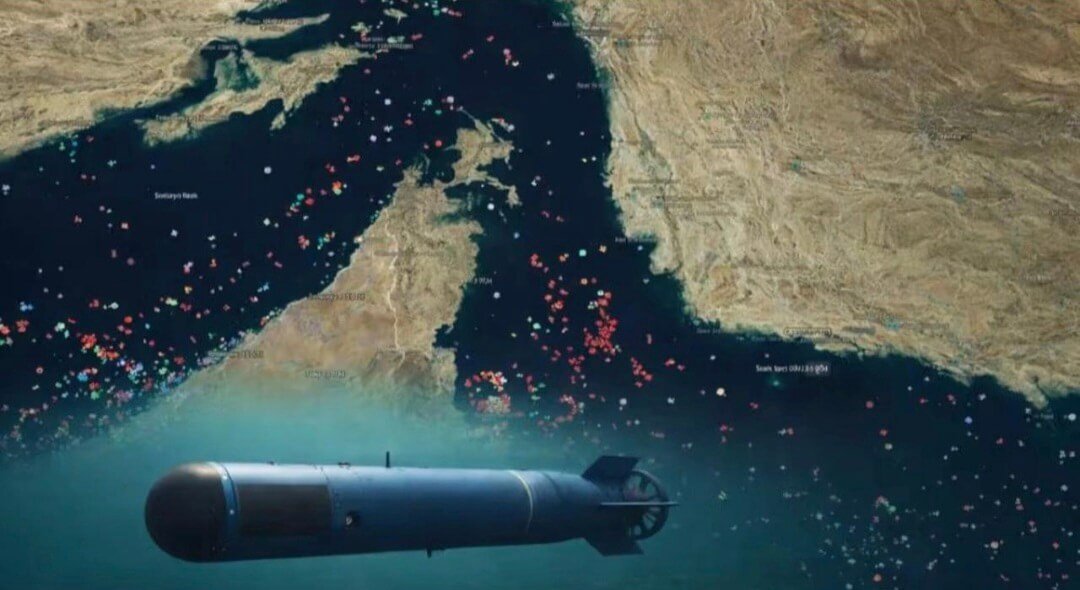 Iran Klaim Sita Kapal Selam Nirawak AS, Washington Sebut Kendaraan Itu Malfungsi 2 Sebuah kendaraan bawah laut nirawak di sekitar Selat Hormuz.