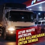 Pemkot Makassar usulkan truk dan bus untuk antrean mengisi BBM pada malam hari, (13/9/2026).