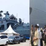 Warga tampak antusias kunjungi kapal perang Rusia di Tanjung Priok, Jumat (2/10/2026). (ft/ho)