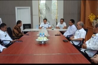 Pemerintah Kabupaten Enrekang, Sulawesi Selatan, bekerja sama dengan PT Asuransi Jasa Indonesia (Jasindo) dalam program asuransi pertanian di Ruang Rapat Bupati Enrekang, Rabu (7/10/2026). (ft/ho)