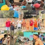 Caption: Lurah Tallo bersama RT dan RW 05 pantau pengeboran sumur dalam, harapan baru air bersih warga pesisir, Selasa (13/10/2026). (ft/kolase/ho)