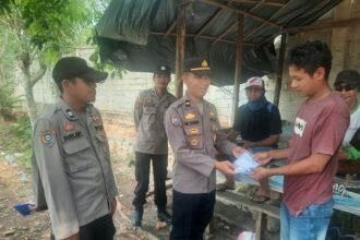 Sat Binmas Polres Palopo menggelar penyuluhan kamtibmas di Kecamatan Mungkajang, Sendana, dan Wara, Kamis (15/10/2026). (ft/ho)
