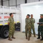 Danrem 141/Toddopuli Kolonel Inf Robinson Tallupadang memimpin tim verifikasi dan validasi KDKMP Galonta Batili, Kabupaten Enrekang, Selasa (20/10/2026).
