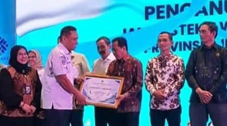 Program BPJS Ketenagakerjaan pada ajang Jamsostek Awards 2026.