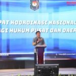 Sekretaris Jenderal Kementerian Dalam Negeri (Kemendagri) Tomsi Tohir saat membuka Rapat Koordinasi Nasional Sinergi Hukum Pusat dan Daerah di Jakarta, Kamis (22/10/2026). (ft/puspenkemendagri/ho)